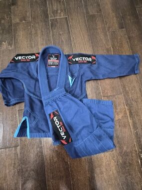 Kids Blue Brazilian Jiu-Jitsu Gi - Blue